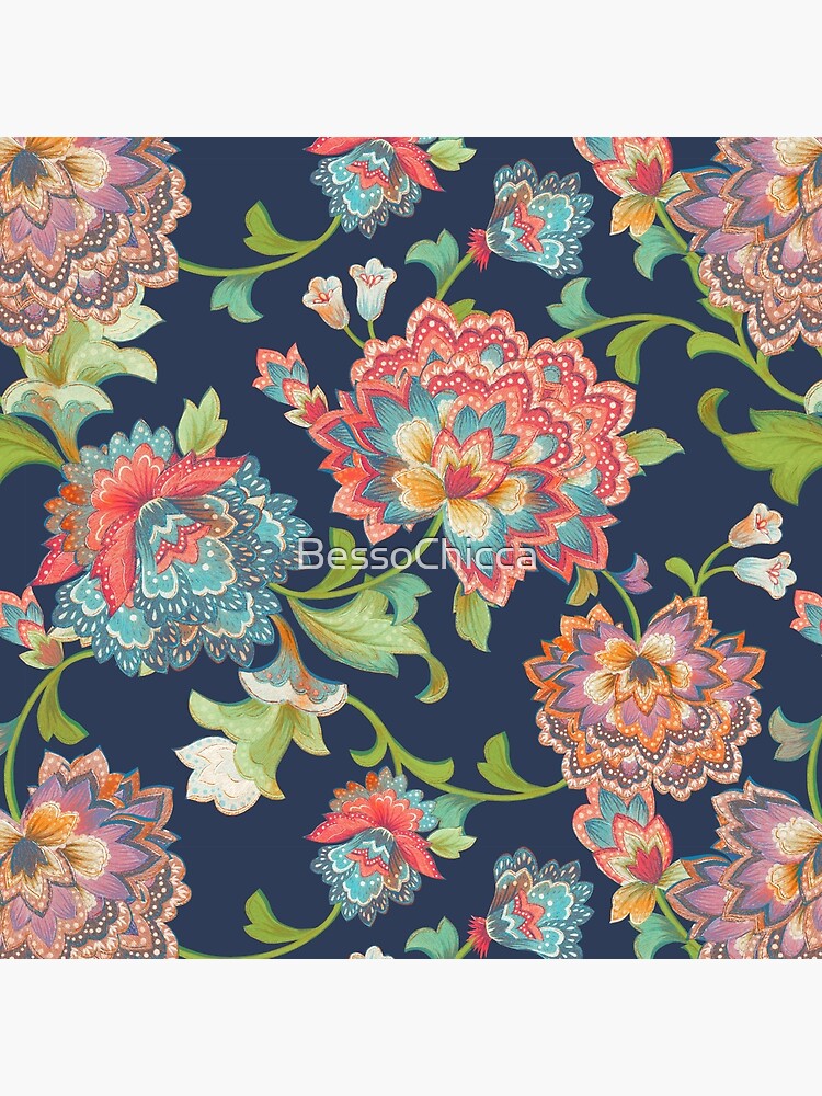 Chintz navy by BessoChicca