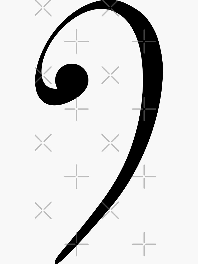 Bass Clef Symbol by THPStock