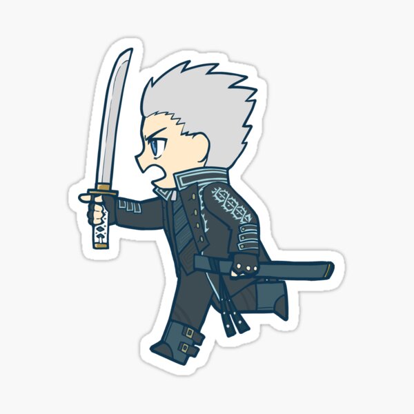 Vergil Chibi Sticker
