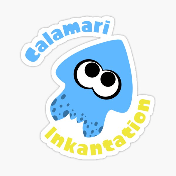 Squid Kid Stickers Redbubble - roblox custom song id calamari inkantation