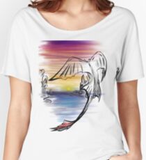 Toothless Sunset Women's Relaxed Fit T-Shirt