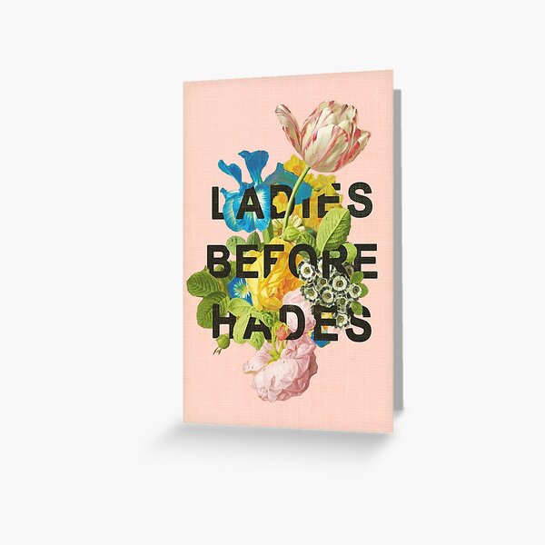 Ladies Before Hades Greeting Card