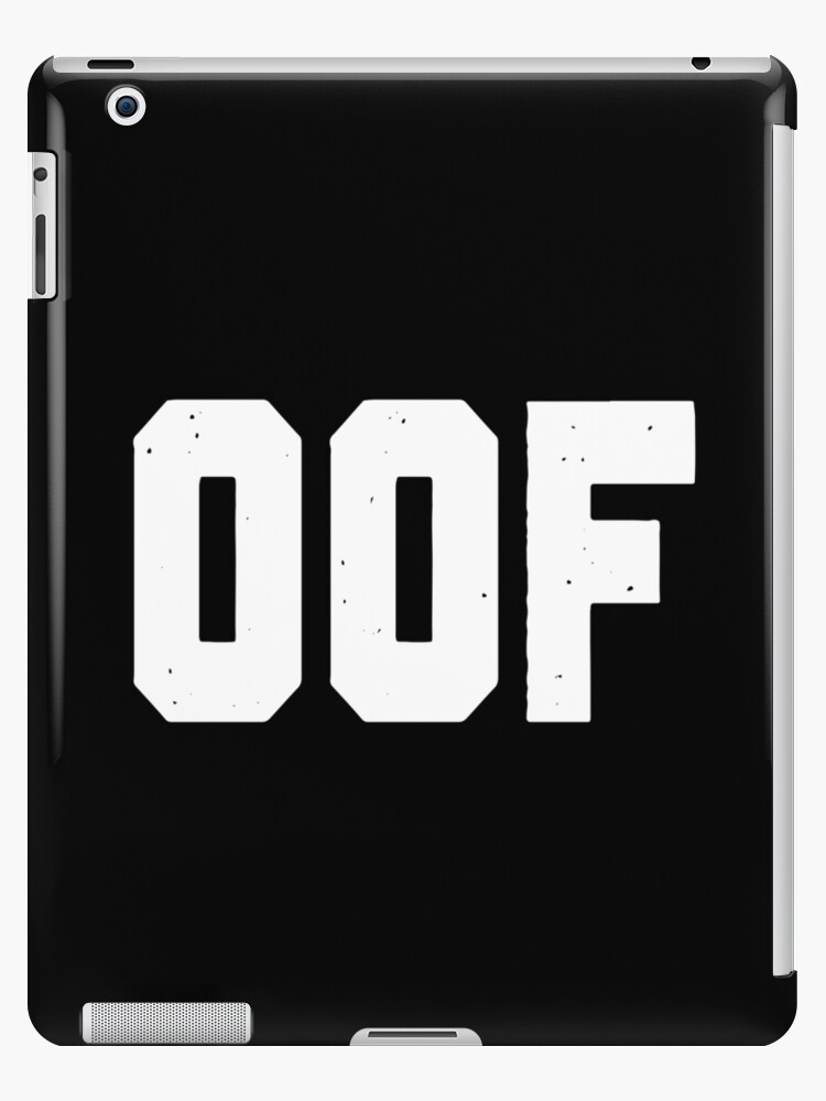 Oof Ipad Case Skin By Itshoneytree Redbubble - meme lord roblox