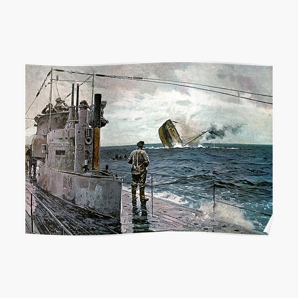 U Boat Posters Redbubble