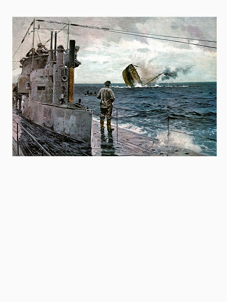German Kriegsmarine U-Boat in WWI by edsimoneit