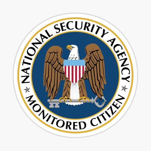 NSA Monitored Citizen Sticker