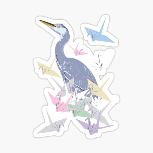 Item preview, Crane with paper cranes designed and sold by Miriam Omura.