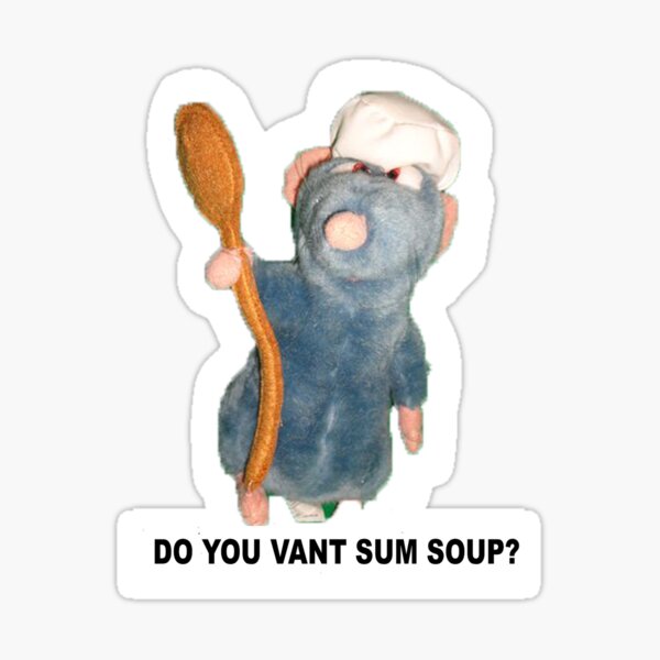 Artikel-Vorschau von Remi Ratatouille Suppe Meme, designt und verkauft von katiehoff99.
