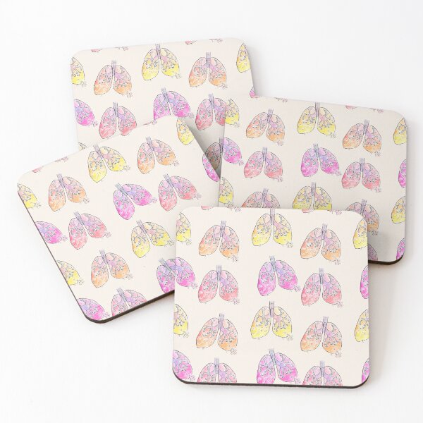 Item preview, Watercolor Lungs Breathing In and Out designed and sold by Hodgepodge Bricolage.