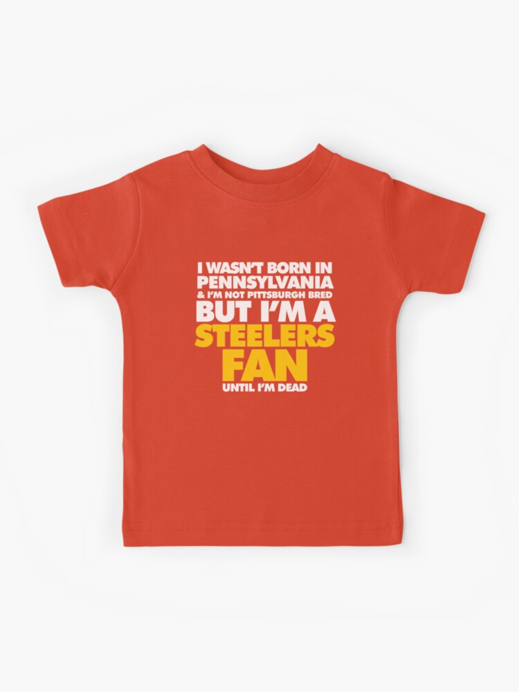 Straight Outta Steeler Nation Football Youth T-shirt