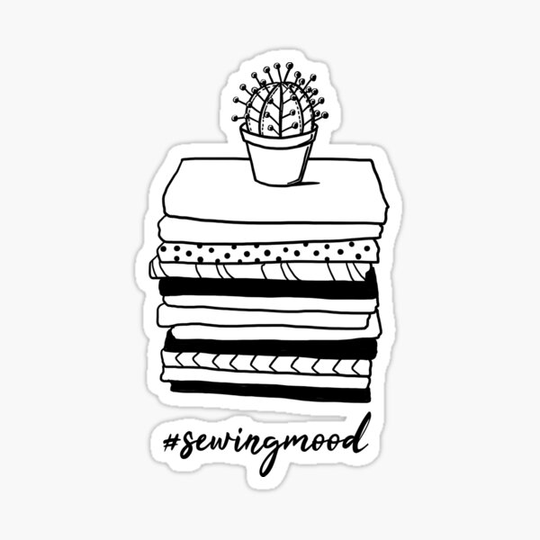 Sewing Mood Sticker
