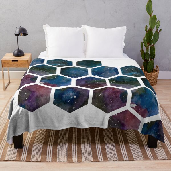 Item preview, Galaxy Hexagons designed and sold by Hodgepodge Bricolage.