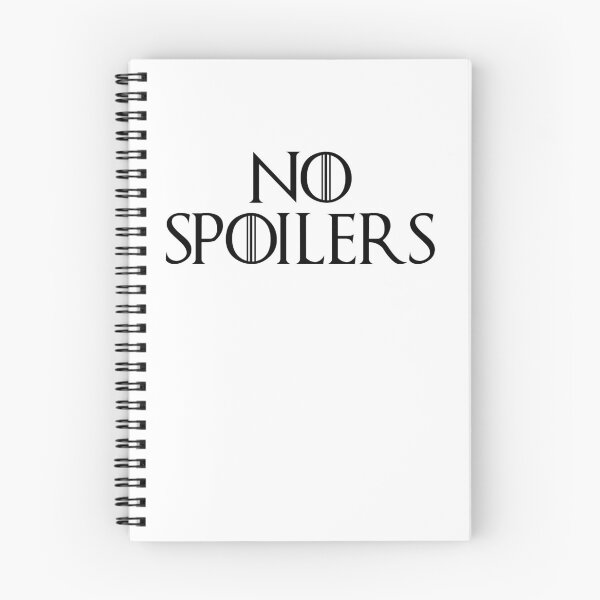 Item preview, GoT No Spoilers designed and sold by Blissikins.