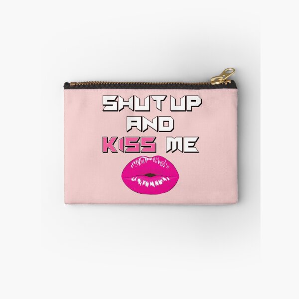 Item preview, Shut up and Kiss me! Funny design, Lit, hilarious, Pink lips designed and sold by Brigianna.