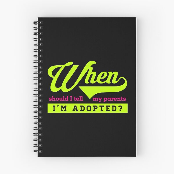Item preview, When should I tell my parents I'm adopted? designed and sold by Gold Wings Tees.
