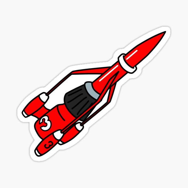 UEA GeekSoc - Thunderbird 3 Sticker