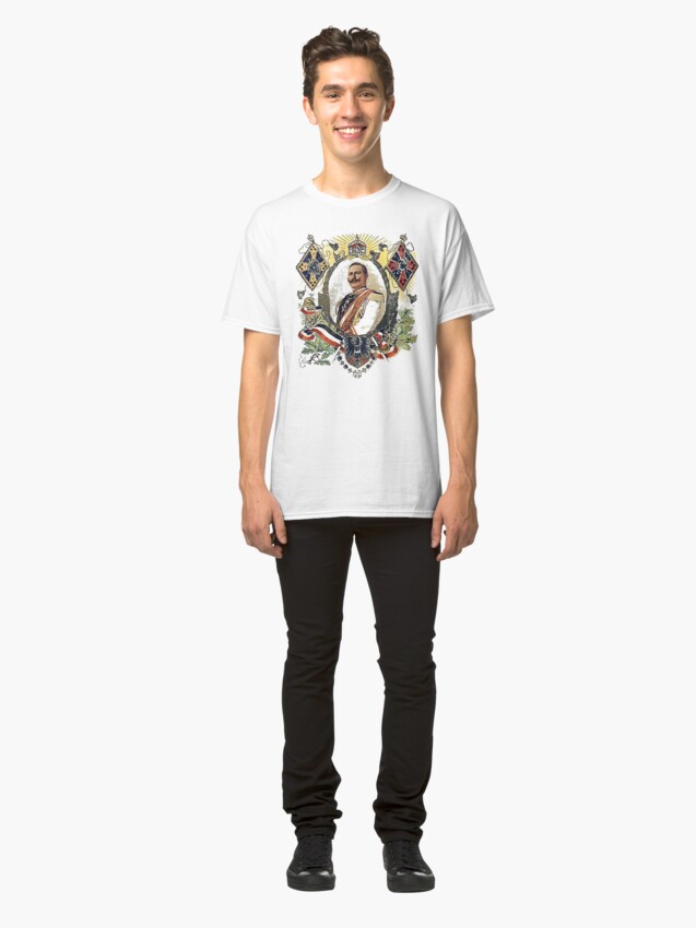 Alternate view of Kaiser Wilhelm II patriotic WWI card Classic T-Shirt