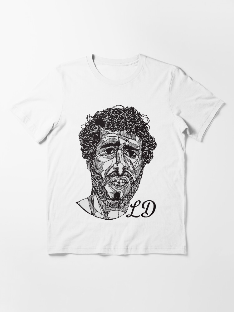 Alternate view of Lil Dicky - Lines Initialed Essential T-Shirt