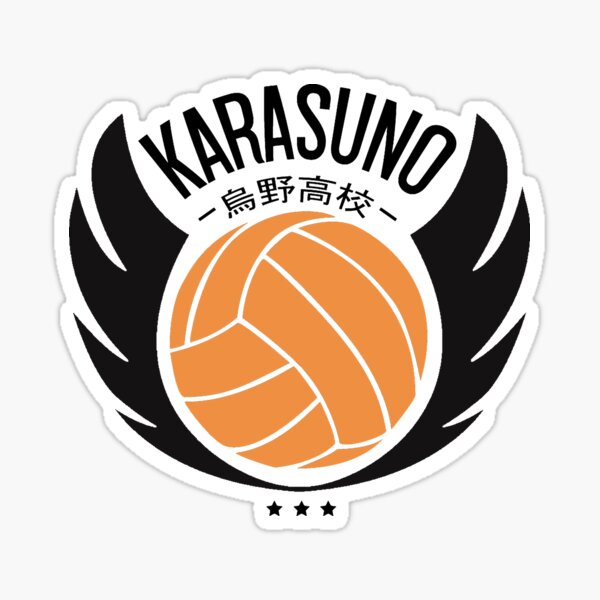 Logo de l'équipe Karasuno Sticker