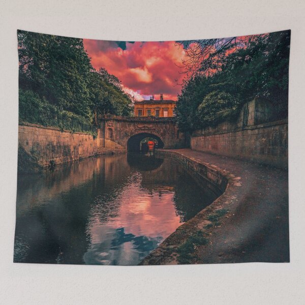 Item preview, Bath Somerset sunset artb designed and sold by balazsromsics.