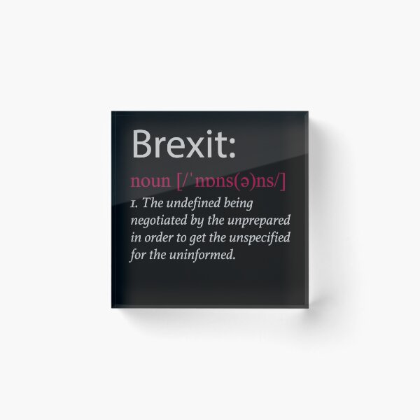 Item preview, Brexit definition funny gift designed and sold by 2blackcherries.