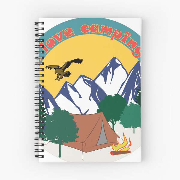 Item preview, We love camping designed and sold by Milena-.