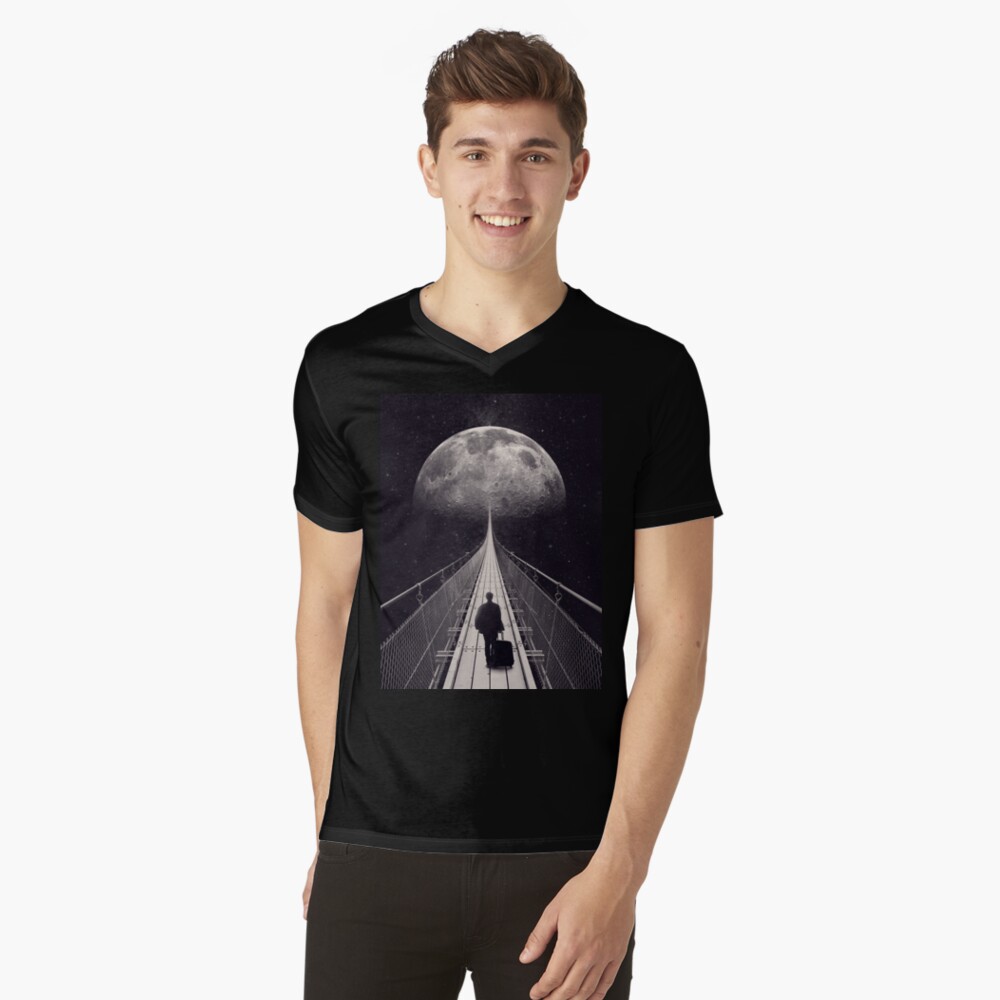 Item preview, V-Neck T-Shirt designed and sold by buko.