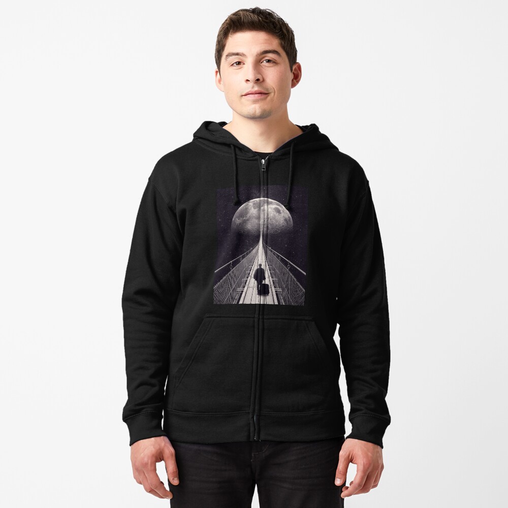 Item preview, Zipped Hoodie designed and sold by buko.