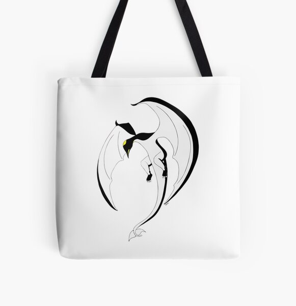 The Penguin-Dragon (Second evolution) All Over Print Tote Bag