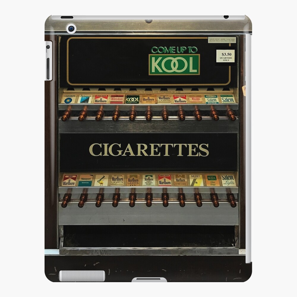 Cigarette Vending Machine - Come up to Kook iPad Case & Skin for Sale by  assimilated
