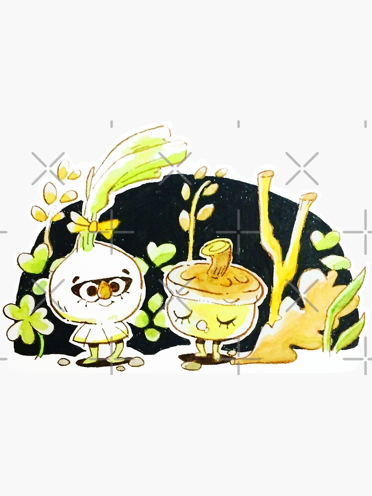 Thumbnail 3 of 3, Sticker, Nature Spirits designed and sold by doodledate.