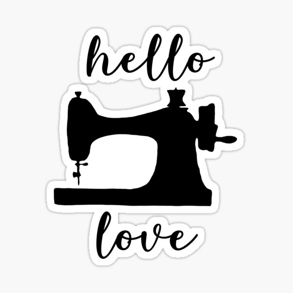 Hello Love Sticker