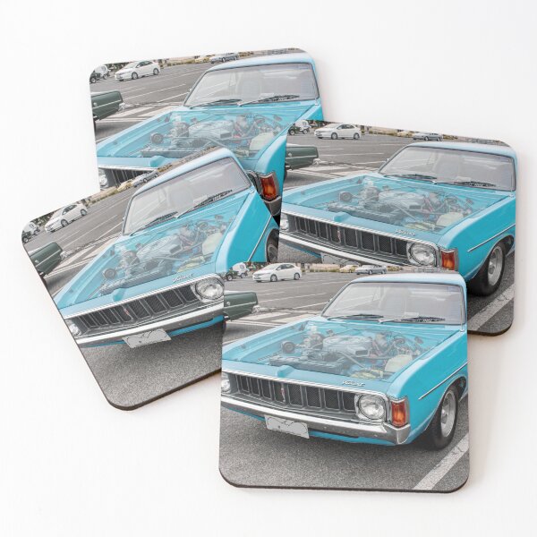 Item preview, Coffee n Classics Misted bonnet Valiant Charger designed and sold by Cars around Adelaide.