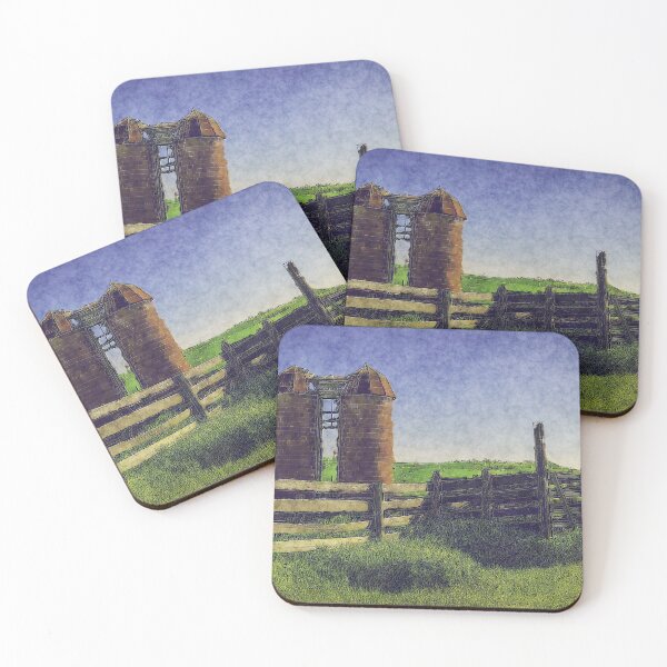 Item preview, Twin Silos designed and sold by Jim Love.