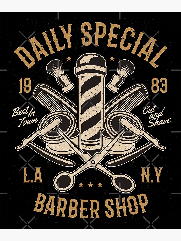 Barber Shop Daily Specials | Poster