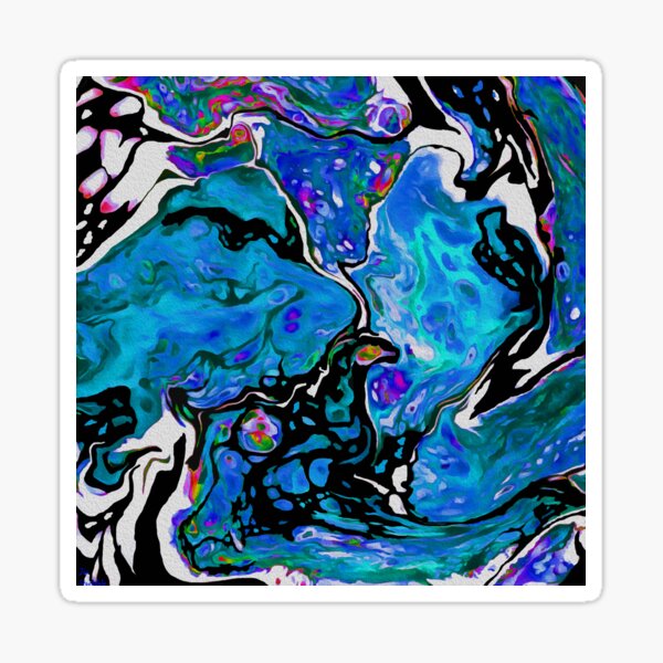 Blue 10- Interest Sticker
