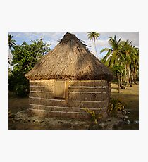 Our House in Fiji Photographic Print