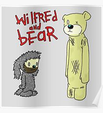wilfred and bear Poster
