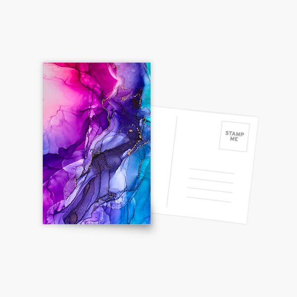 Artikel-Vorschau von Abstraktes vibrierendes Regenbogen-Ombre, designt und verkauft von Elizabeth  Karlson.