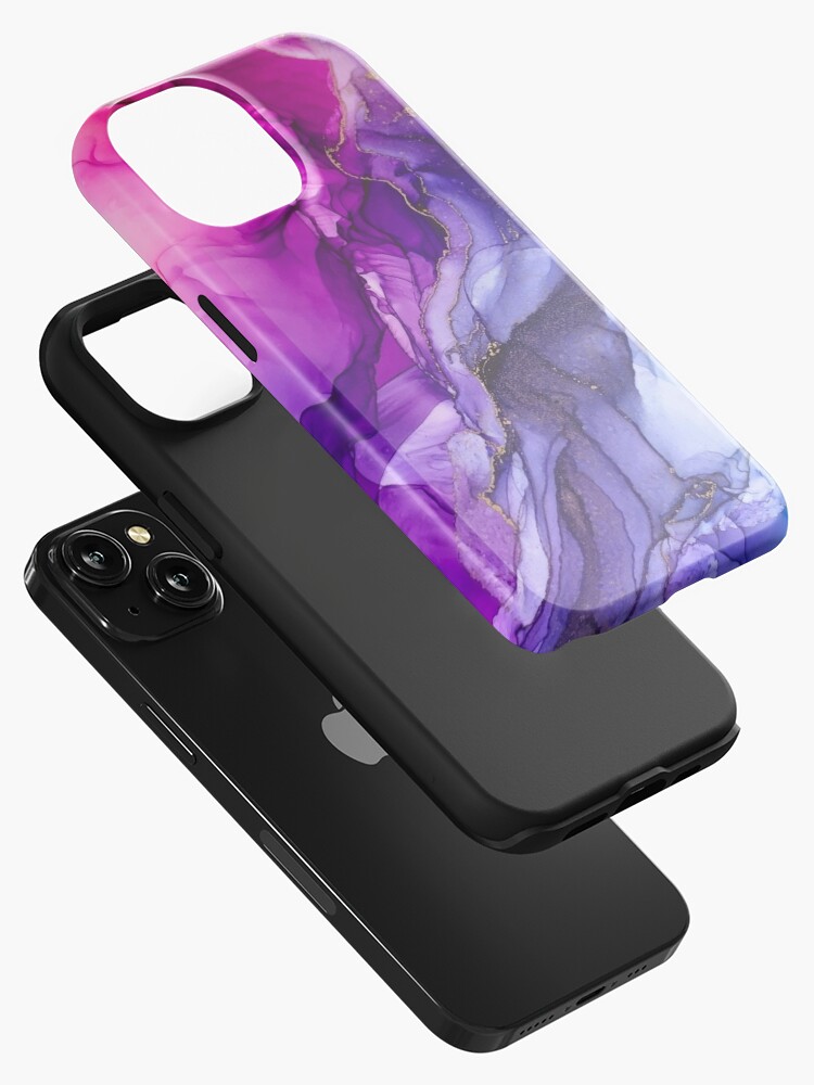 Disover Abstract Vibrant Rainbow Ombre iPhone Case