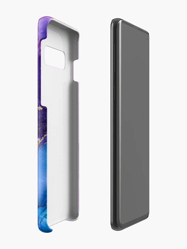 Alternate view of Abstract Vibrant Rainbow Ombre Case & Skin for Samsung Galaxy