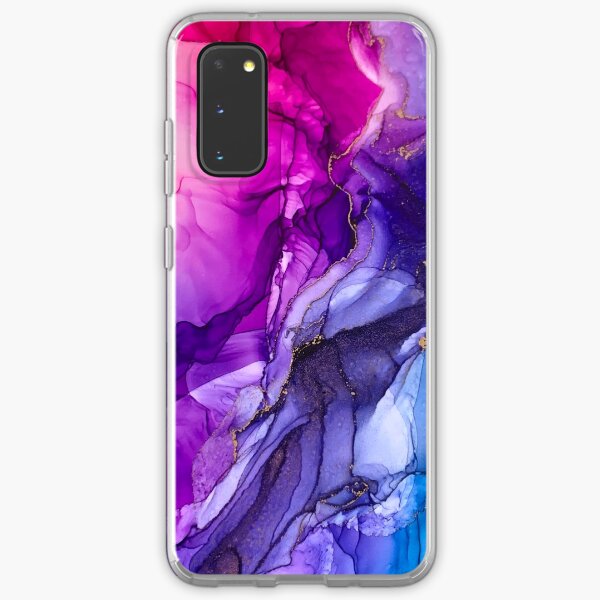 Abstract Vibrant Rainbow Ombre Samsung Galaxy Soft Case