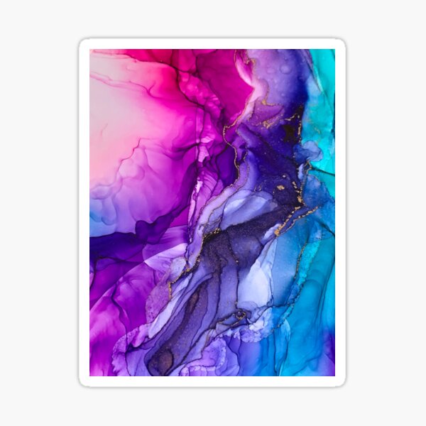 Item preview, Abstract Vibrant Rainbow Ombre designed and sold by Elizabeth  Karlson.