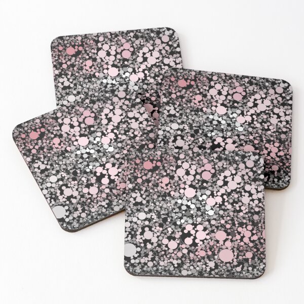 Item preview, Pink, Black, and Gray Tapestry of Bubbles  designed and sold by MOBpubdesign.