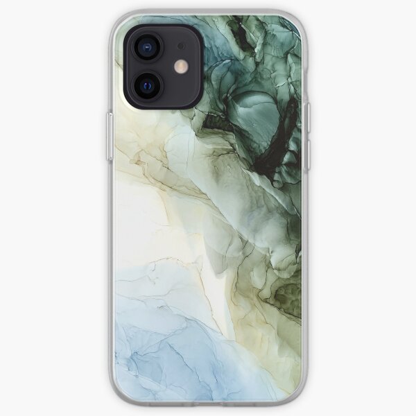 Land and Sky Abstract Landscape Painting iPhone Soft Case