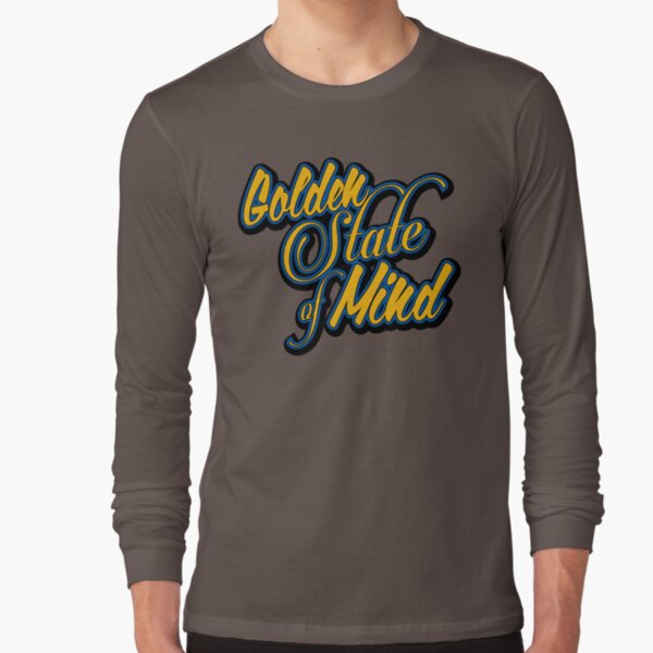 Golden State of Mind Script Long Sleeve T-Shirt
