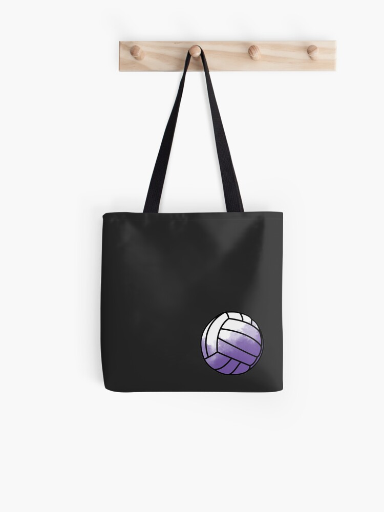 dark purple tote bag