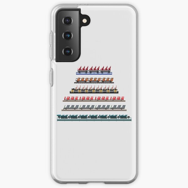 Kennywood Coaster Trains Design Samsung Galaxy Soft Case