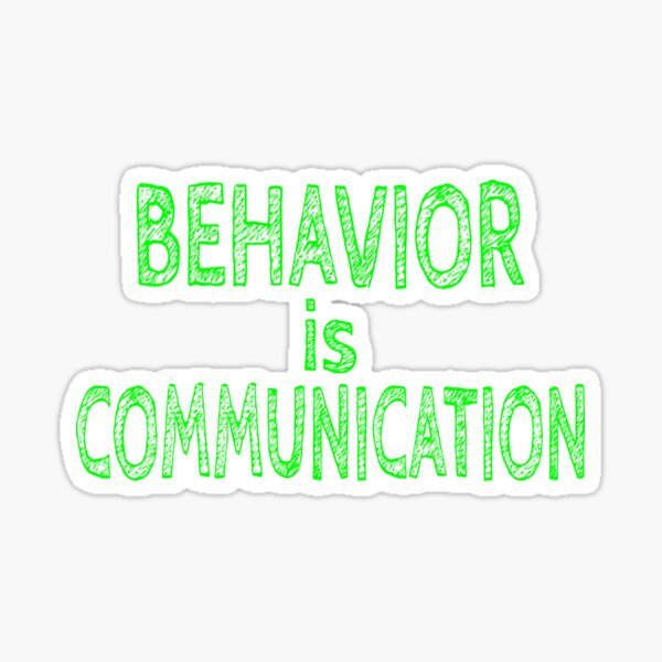 Item preview, behavior is communication designed and sold by TheBoyTeacher.