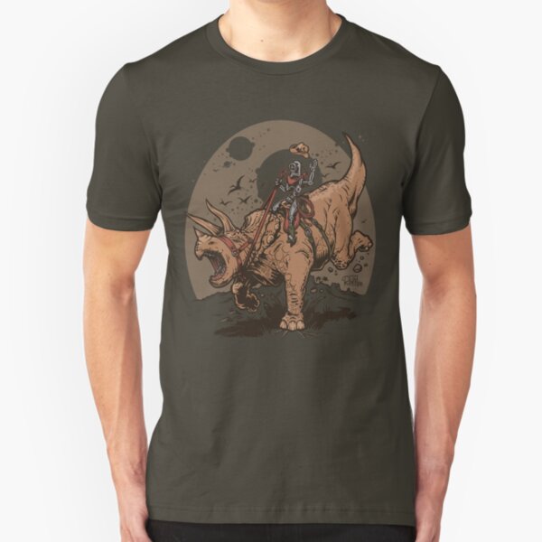 Triceratops CowBot Slim Fit T-Shirt